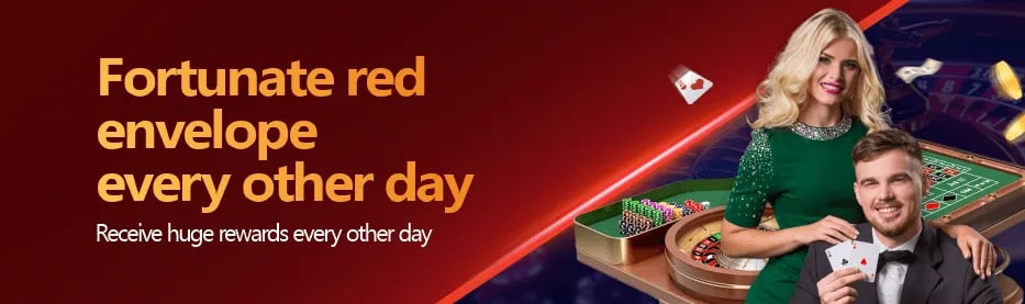Next-day red packet — official English-language artwork